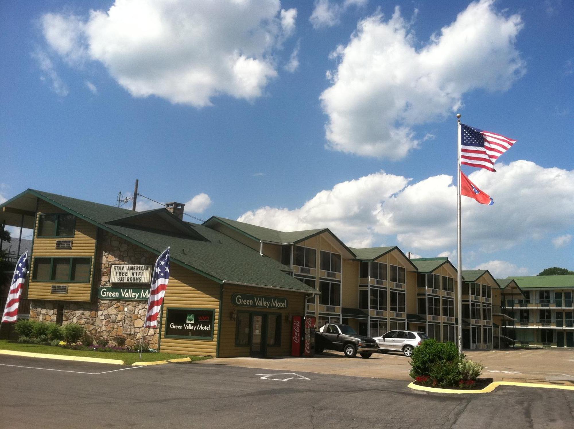 פיג'ן פורג' Green Valley Motel מראה חיצוני תמונה